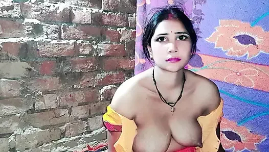 seksi karısı sert seks için umutsuz (tam Hintçe ses)