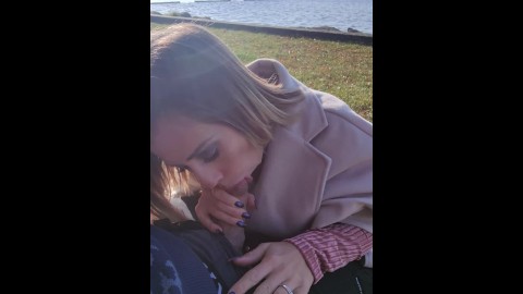 Littleangel84 - Boru süper riskli au lac leman ve iç boşalma dans la campagne Suisse