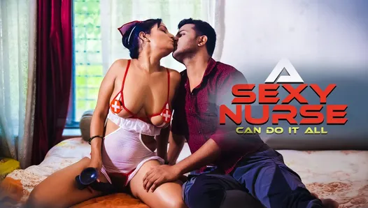 desi Hint ateşli hemşire hastasını tedavi etmek için her şeye hazır (tam film )